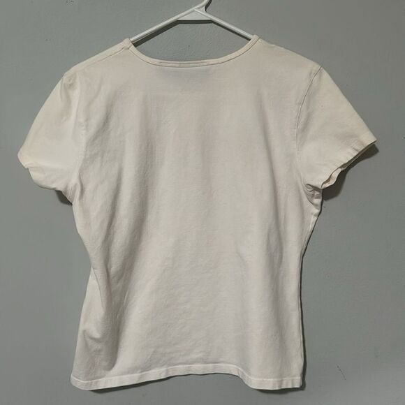 Harley-Davidson Vtg Y2K Jeweled Wing Emblem Tee XL - Picture 5 of 5